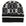 Knitted beanie hat with jacquard logo