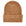 Knitted beanie hat with logo