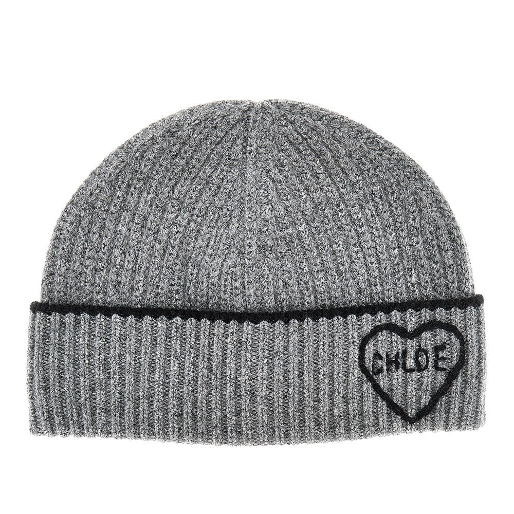 Beanie 'Chloé Encoeur' in lana e cachemire