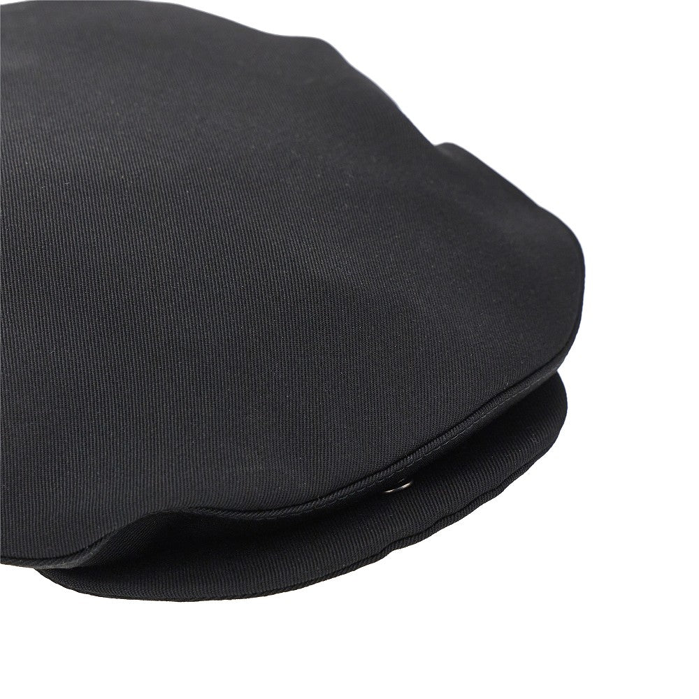 Berretto in gabardine di lana