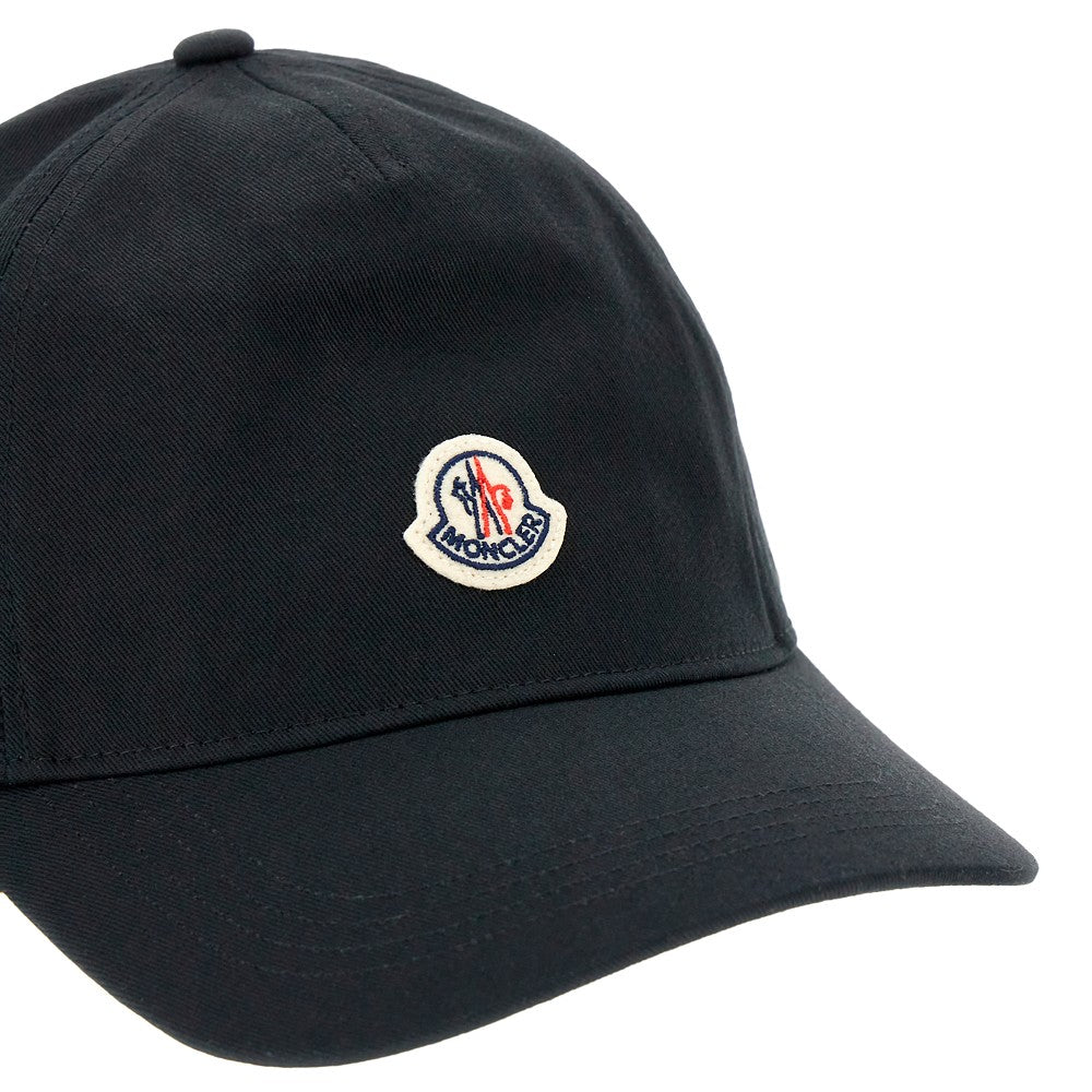 Logo patch baseball cap