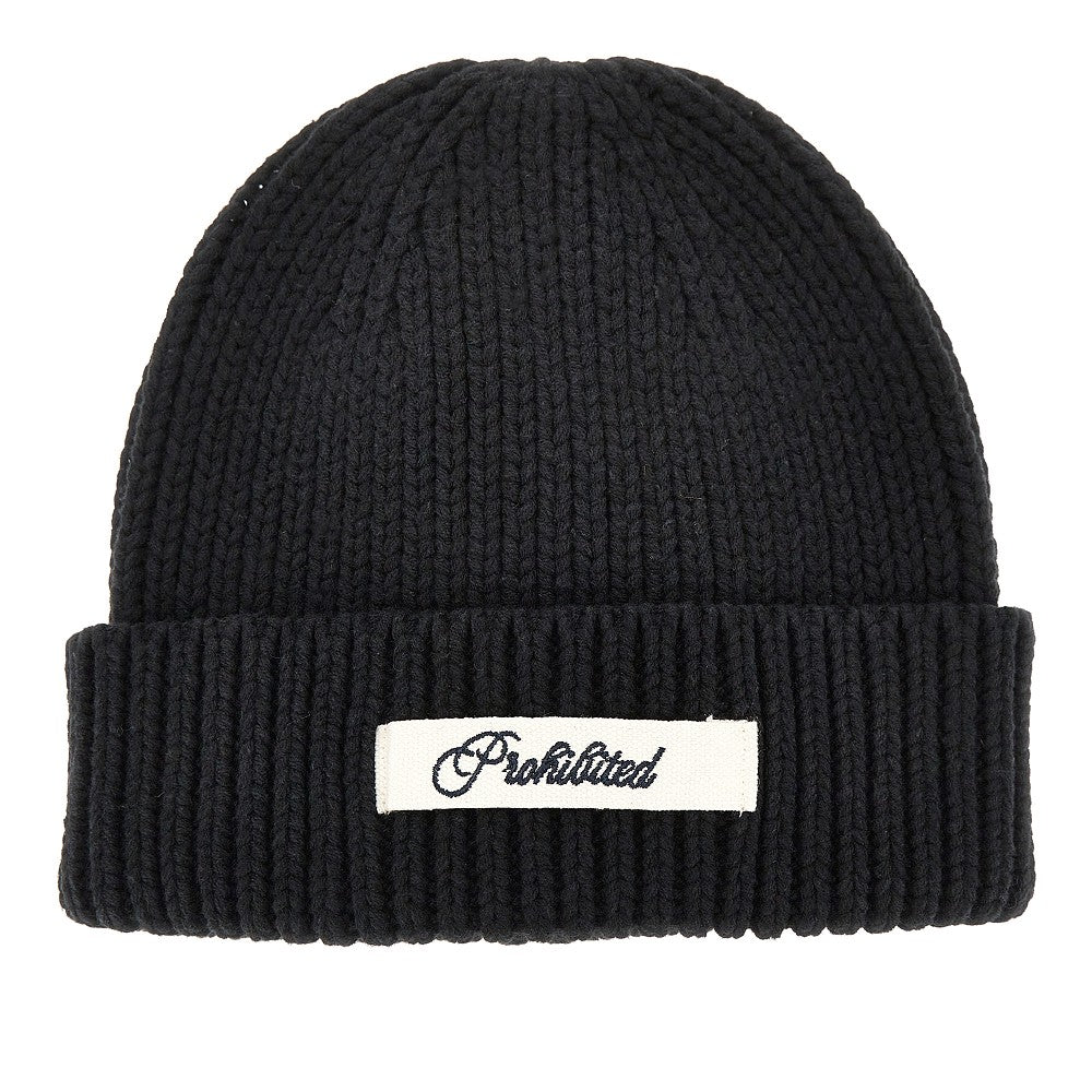 'Echo' cotton-blend beanie hat