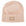 Beanie in misto mohair con logo jacquard