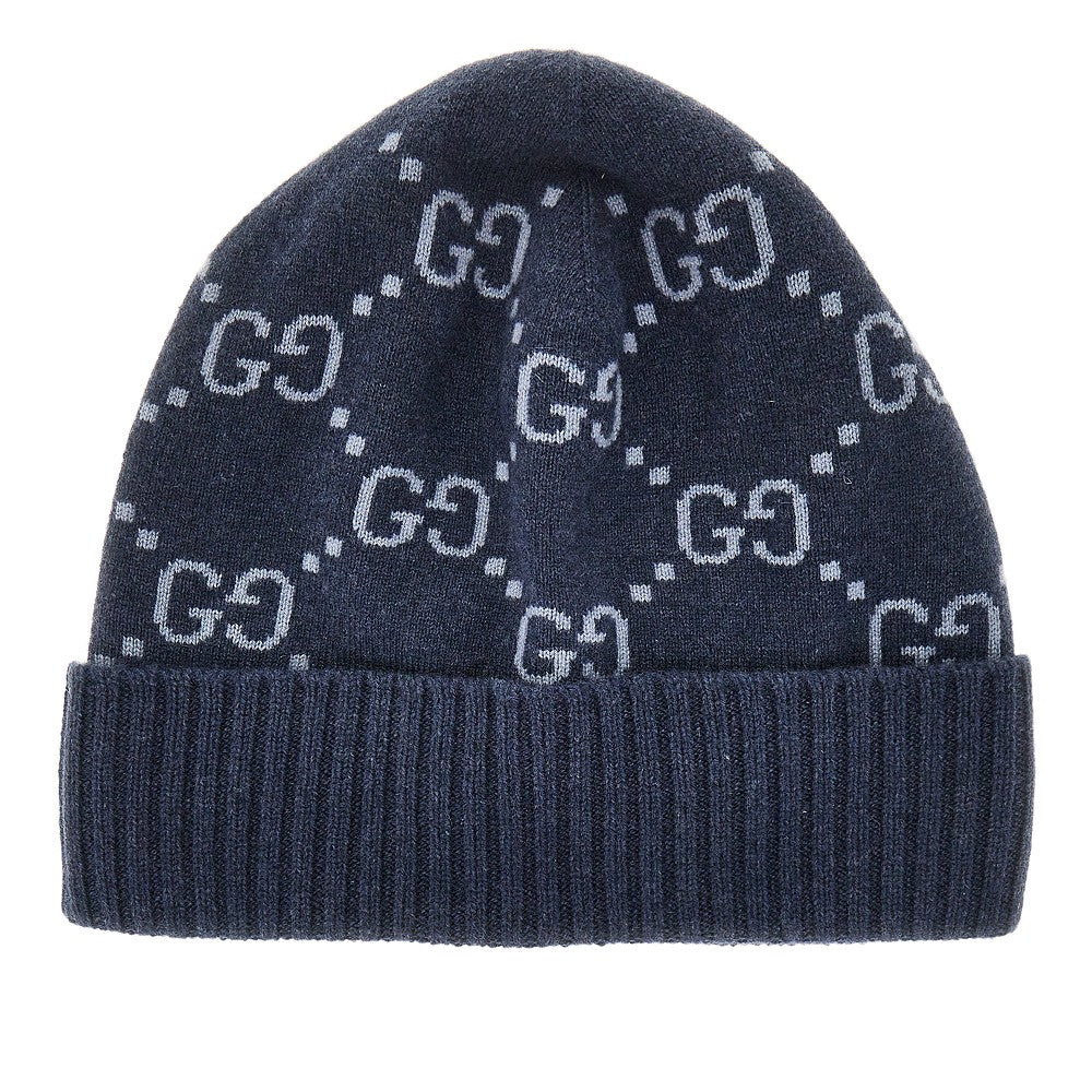 GG cashmere beanie hat