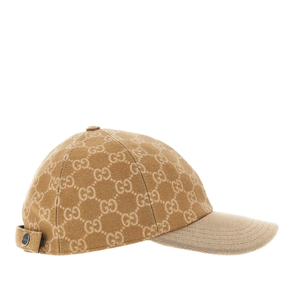Cappello baseball in lana GG