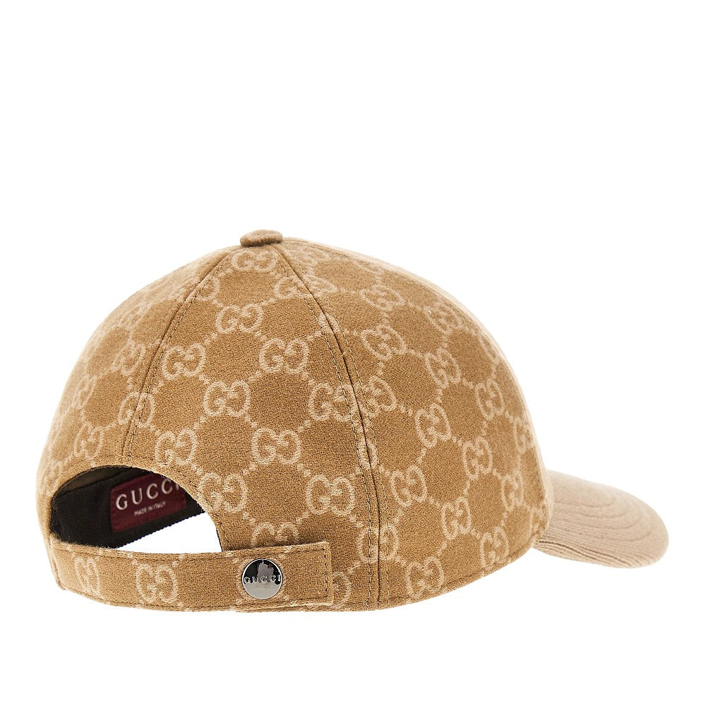 Cappello baseball in lana GG