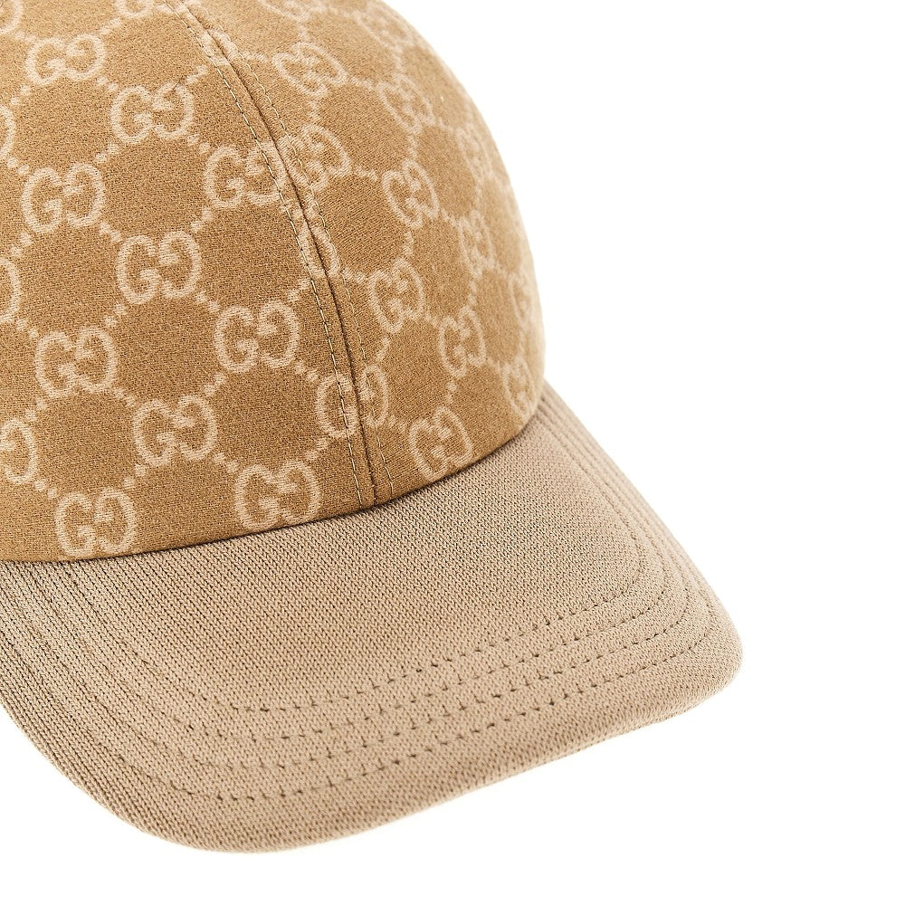 Cappello baseball in lana GG