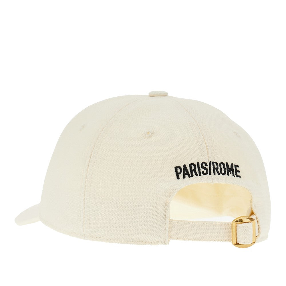 Chez Valentino embroidery baseball cap