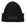 Beanie in maglia con logo in gros-grain