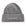 Beanie in maglia con logo in gros-grain