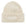 Beanie in maglia con logo in gros-grain