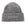 Beanie in maglia con logo in gros-grain