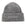 Beanie in maglia con logo in gros-grain