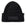 Knitted beanie hat with gros-grain logo