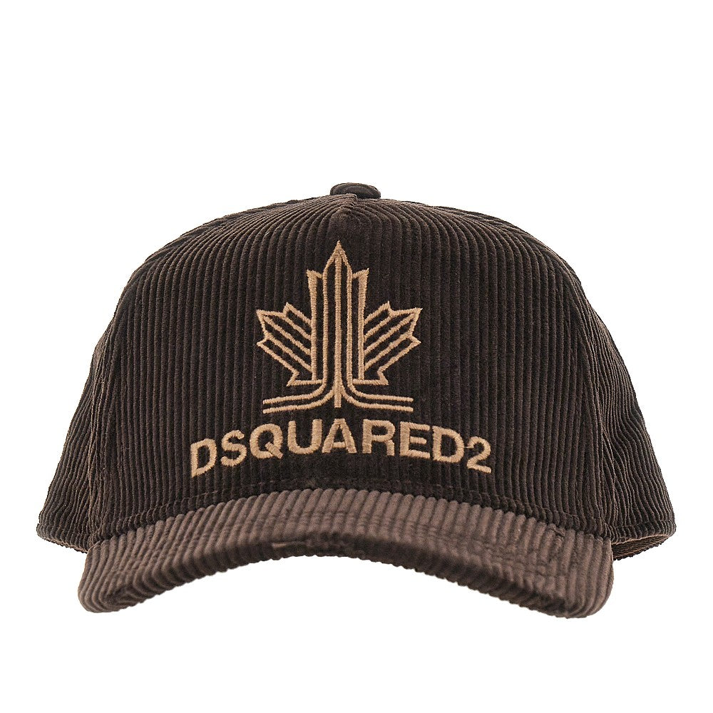 Corduroy baseball cap