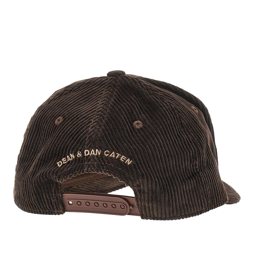 Corduroy baseball cap