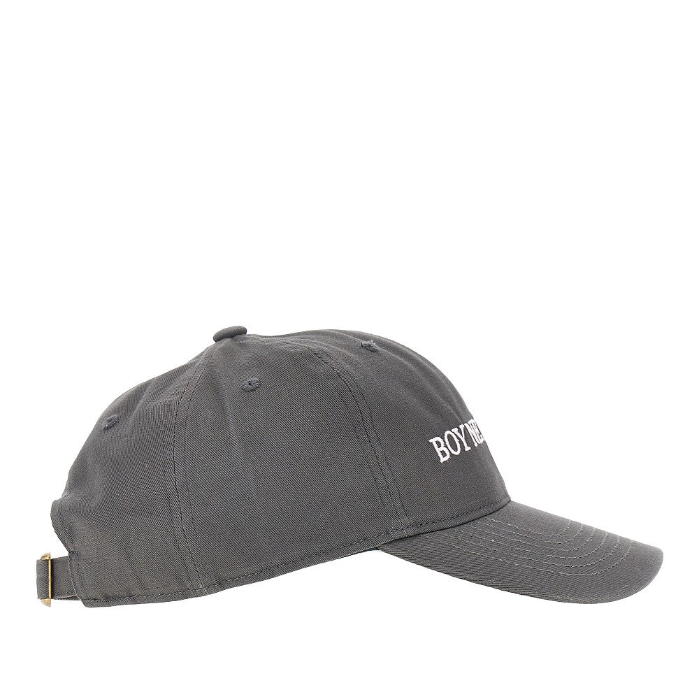 Cappello baseball ricamato in cotone organico