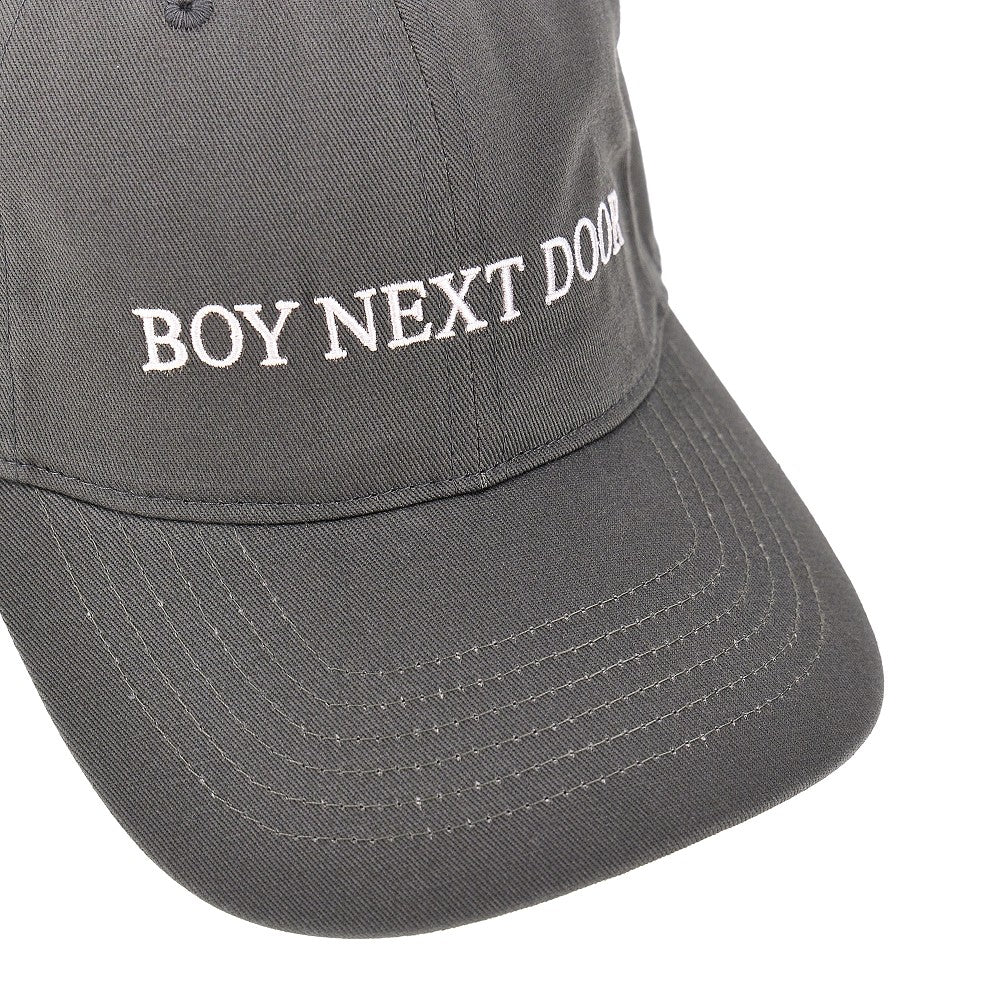 Cappello baseball ricamato in cotone organico