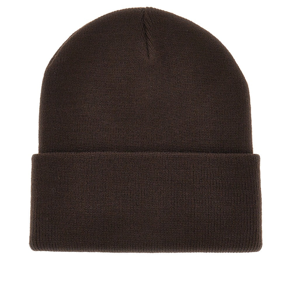 Logo patch beanie