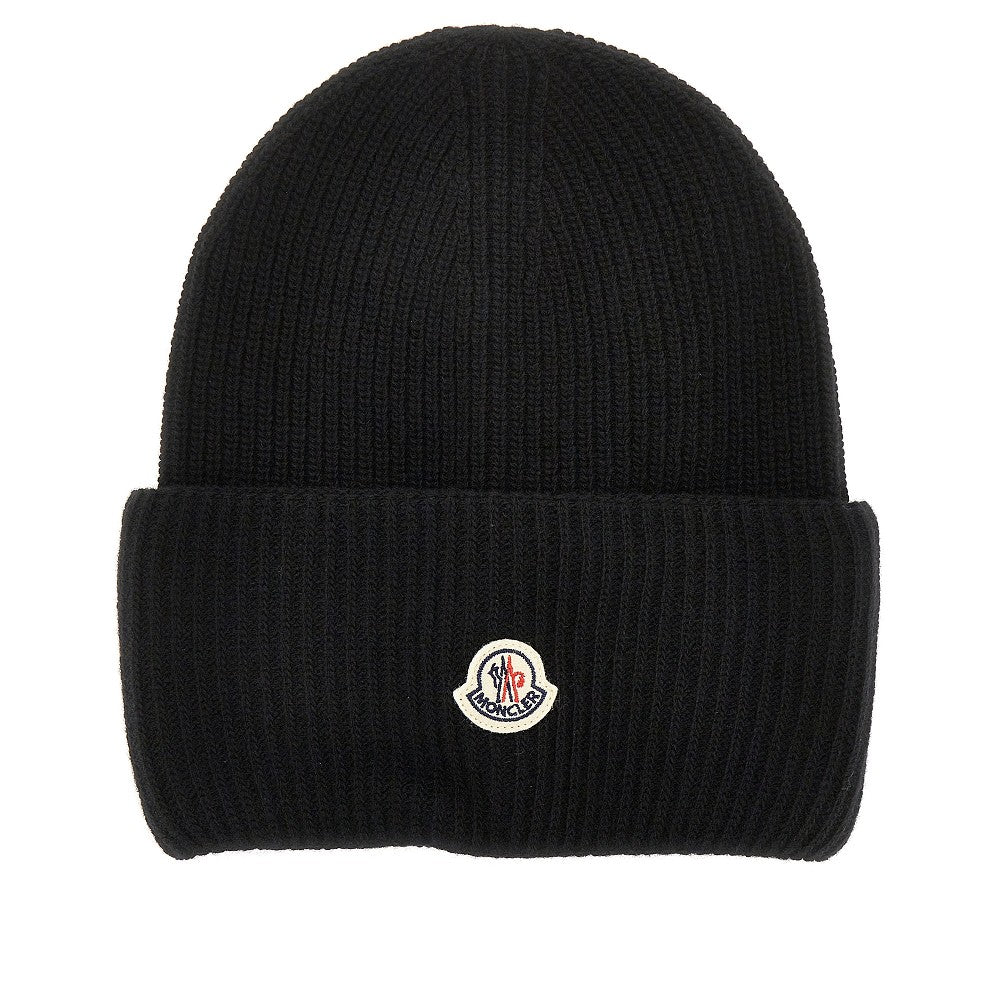Beanie in lana a costine