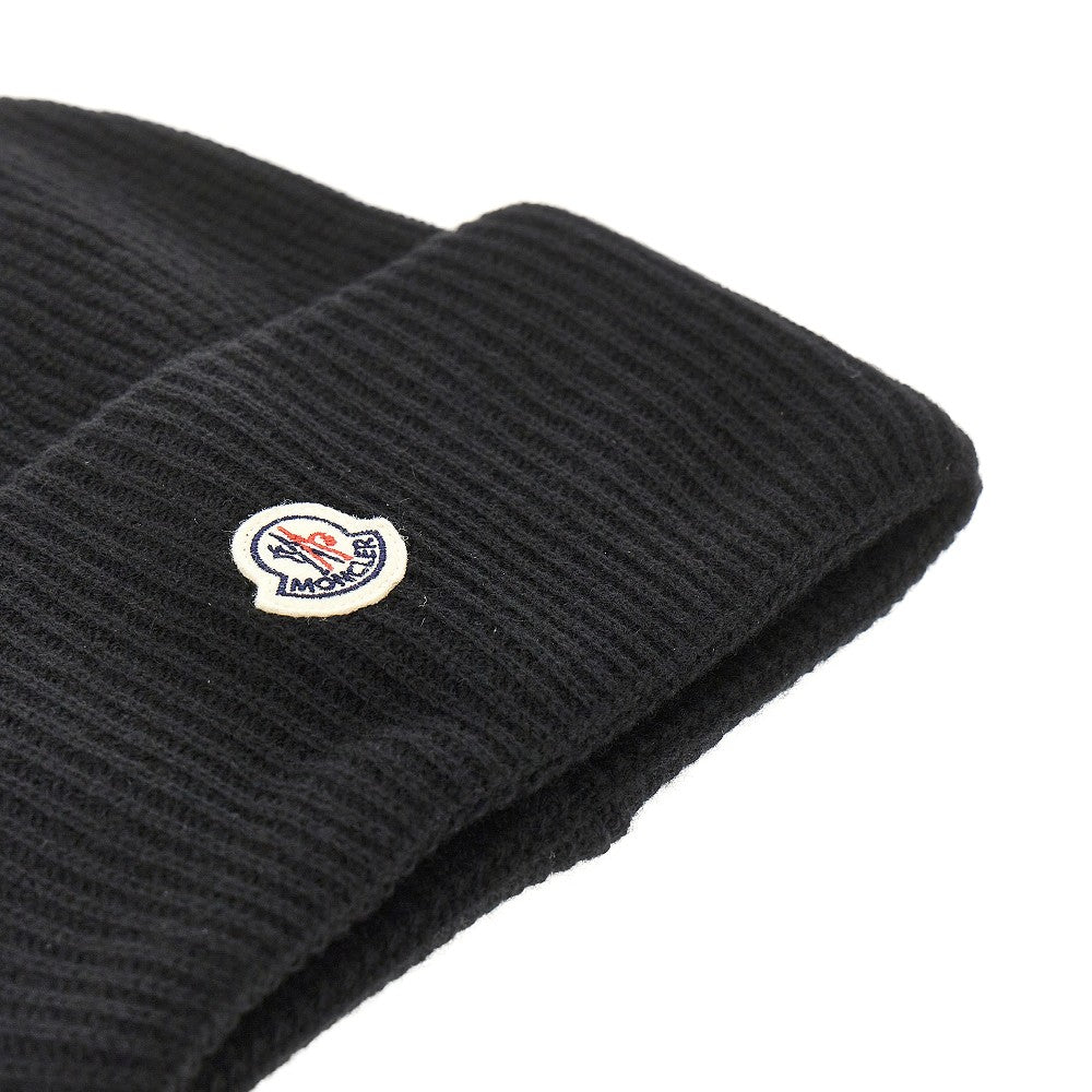 Beanie in lana a costine