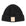 Ribbed cashmere beanie hat