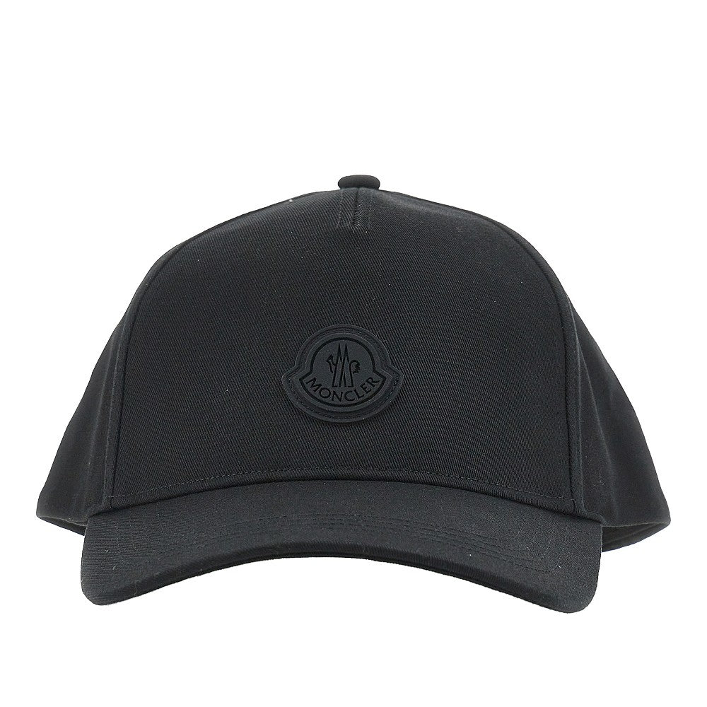 Logo patch baseball cap