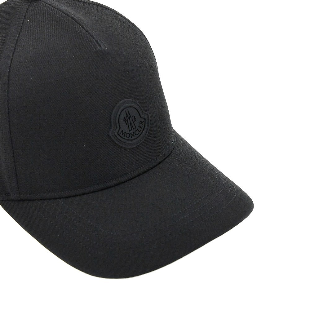 Logo patch baseball cap