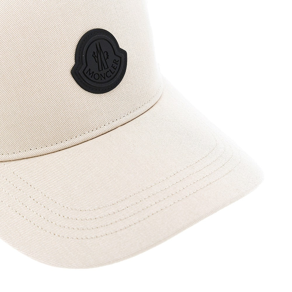 Logo patch baseball cap