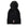Wool beanie hat with fur pompom