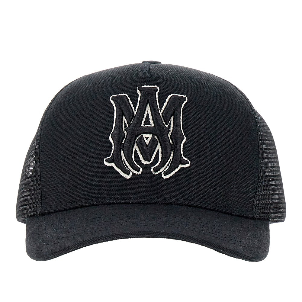 Cappello trucker con logo ricamato