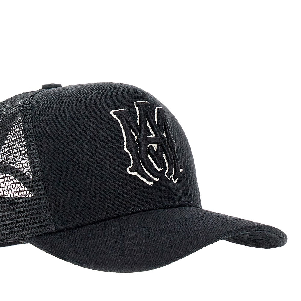 Cappello trucker con logo ricamato