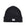 Beanie in maglia con patch logo