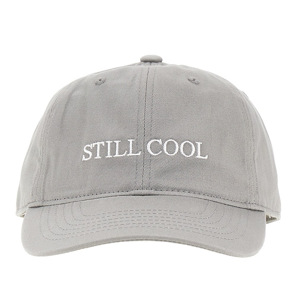 Cappello baseball ricamato in cotone organico