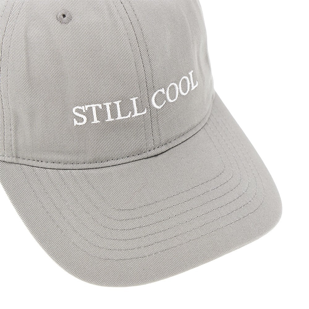 Cappello baseball ricamato in cotone organico