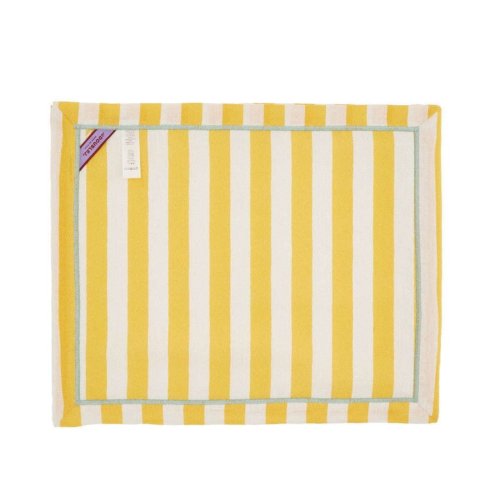 &#39;Riviera&#39; tablemat two-piece set