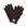 &#39;Watch&#39; knitted gloves