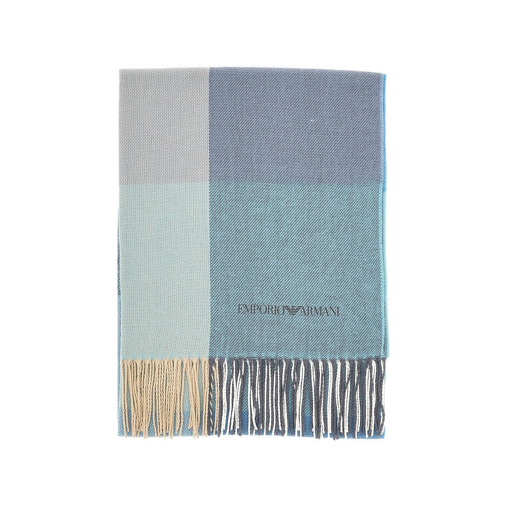 Sciarpa in twill a quadri