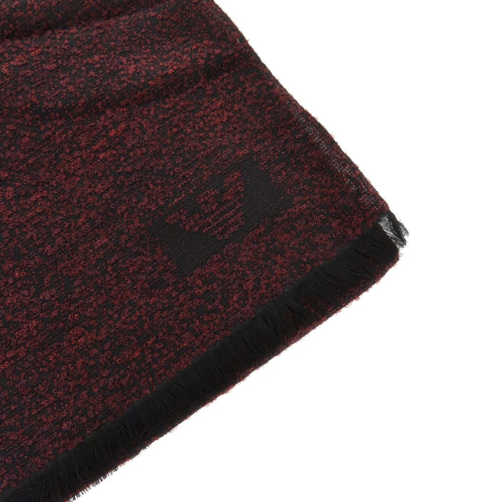 Bouclé wool blend scarf
