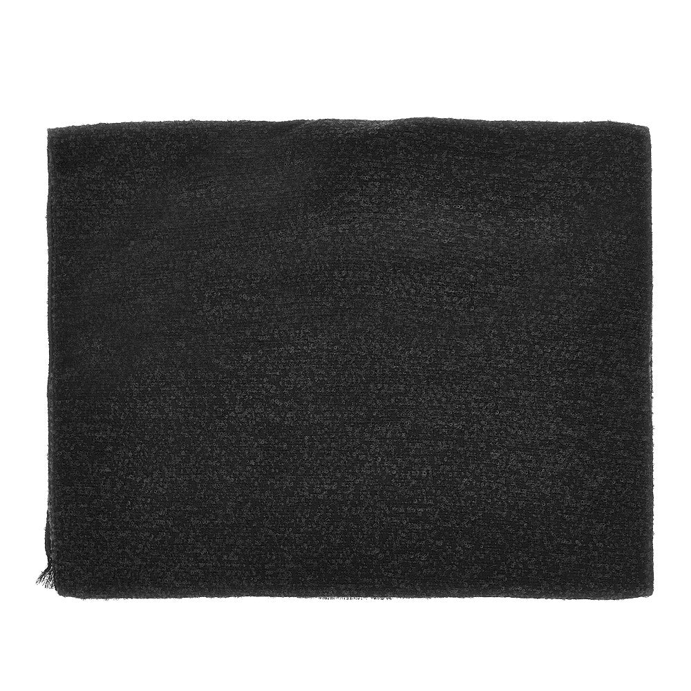 Bouclé wool blend scarf