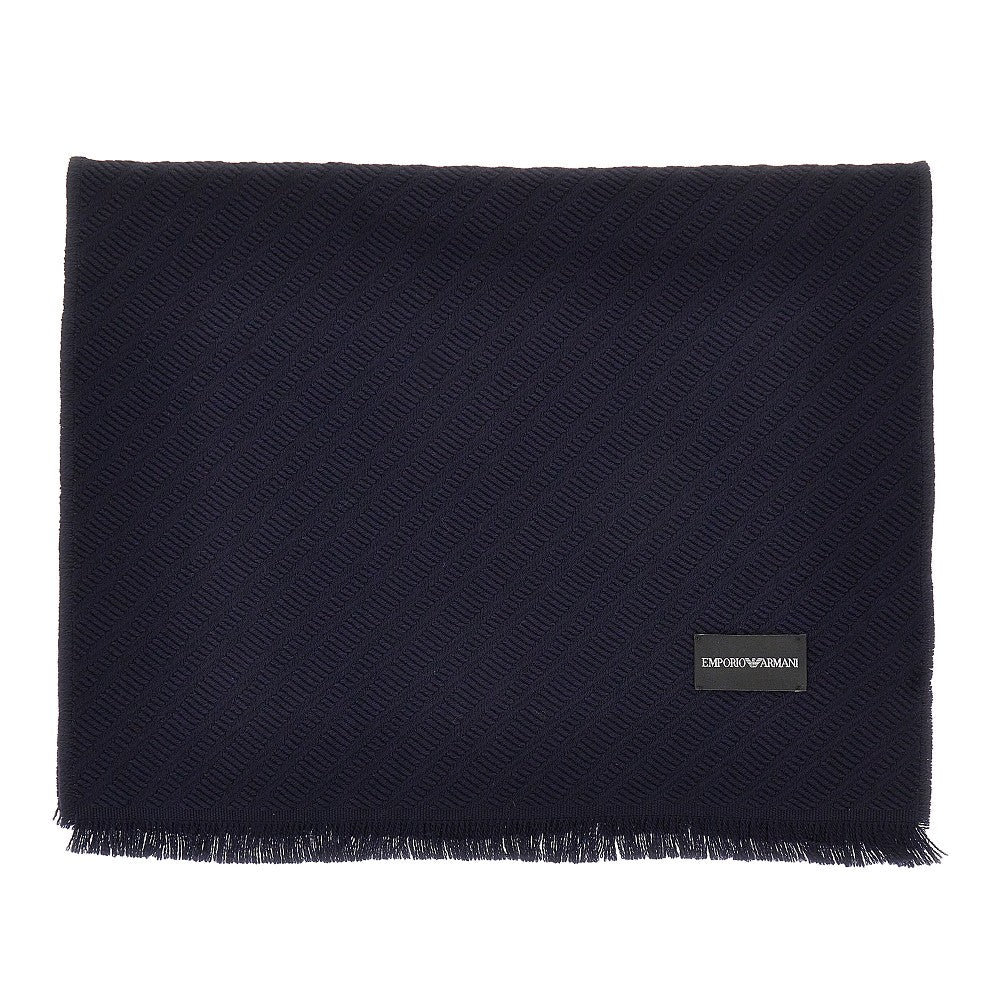 Sciarpa in lana jacquard