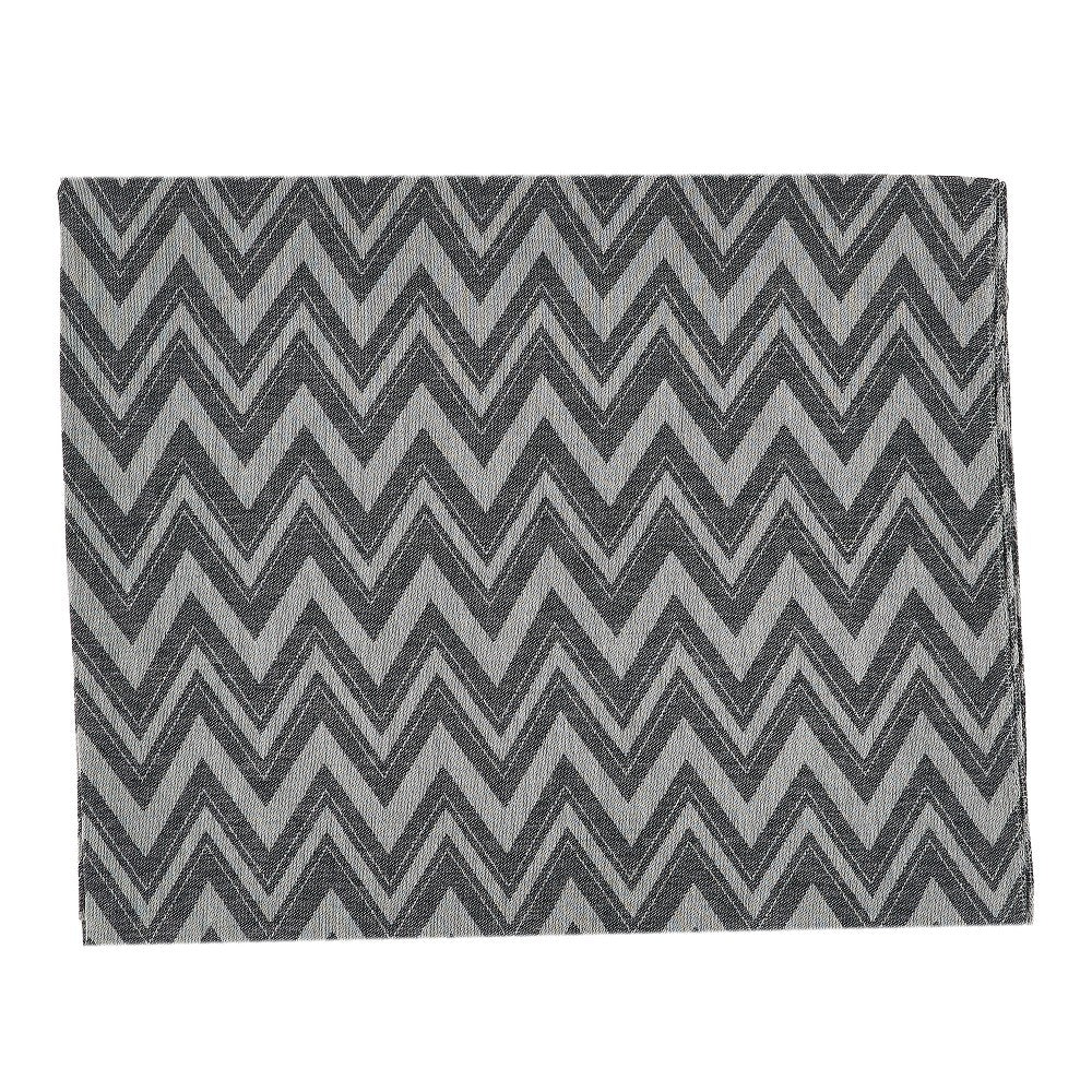 Sciarpa in misto viscosa con motivo chevron