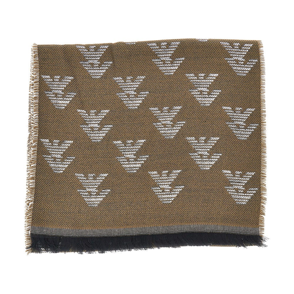 Sciarpa in maglia con motivo Eagle