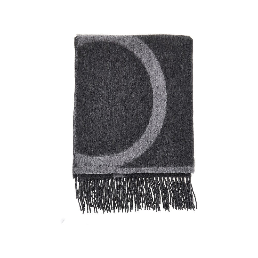 Brushed wool Monogram scarf