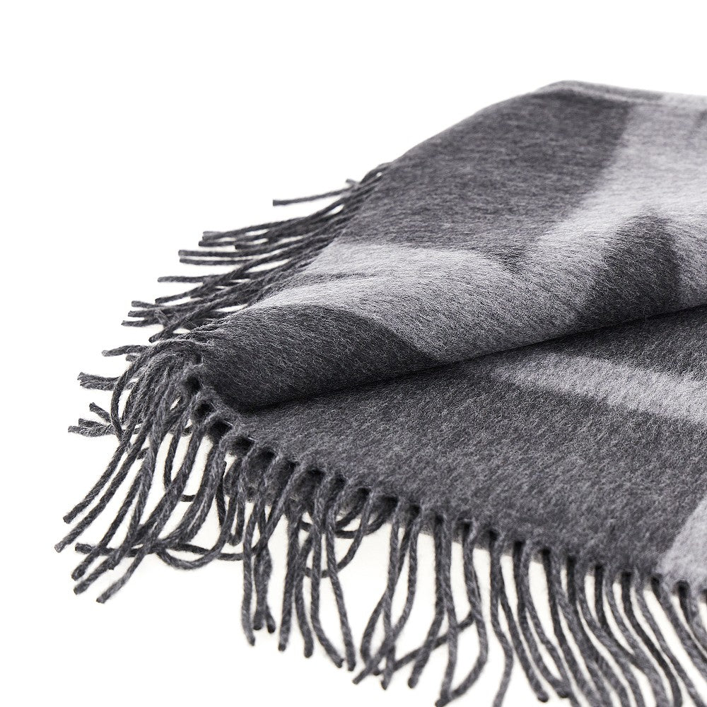 Brushed wool Monogram scarf