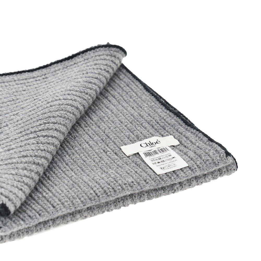 Sciarpa 'Chloé Encoeur' in lana e cashmere