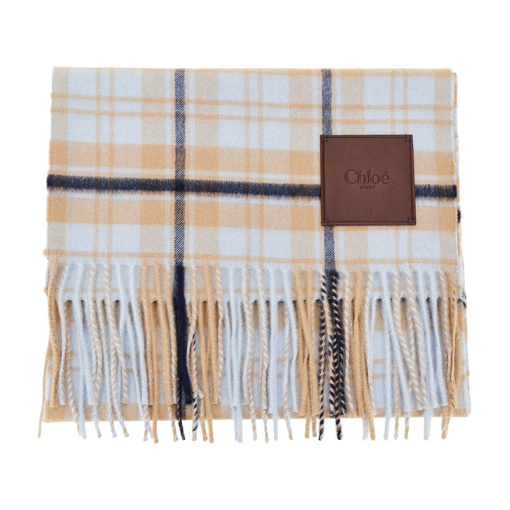 Sciarpa 'Chloé Highlanding' in cashmere