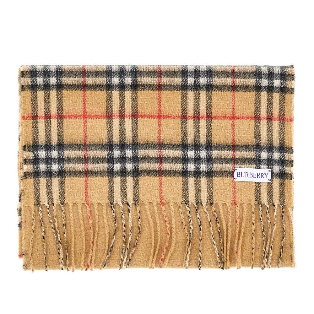 Cashmere reversible scarf