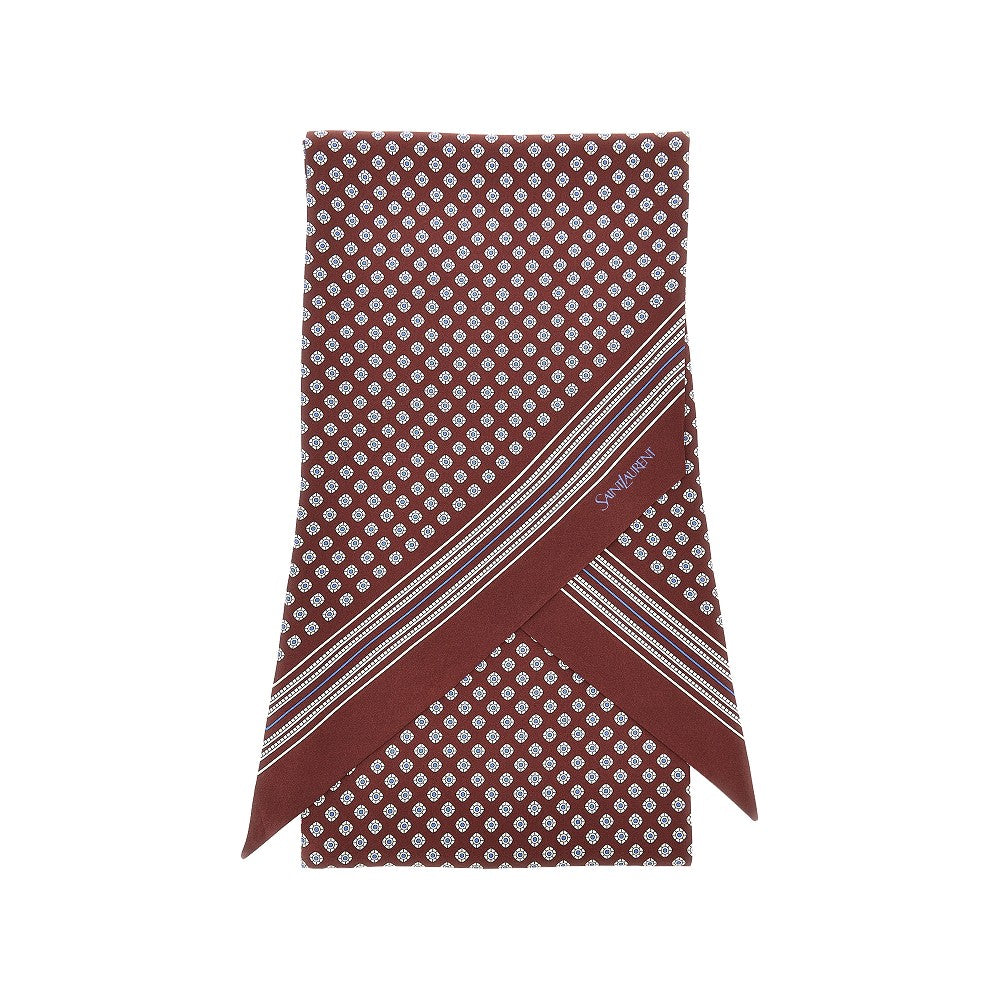 Foulard in twill di seta