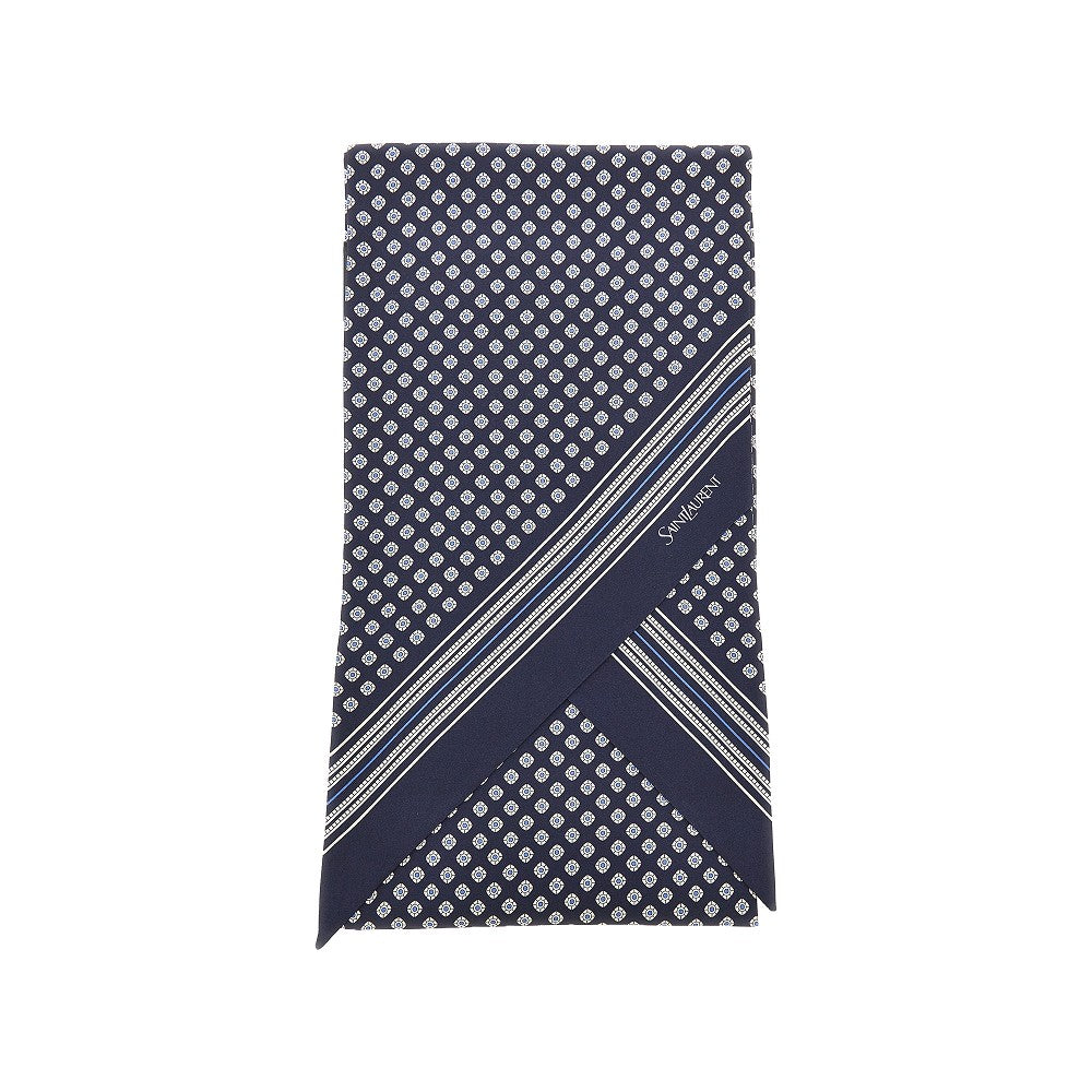 Foulard in twill di seta